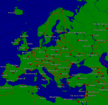 Europe (Type 1) Towns + Borders 4000x3888